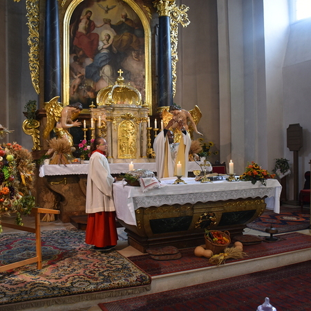 während der Messe